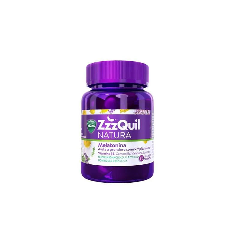 Zzquil Vicks Zzzquil Natura Mélatonine 30 Unités