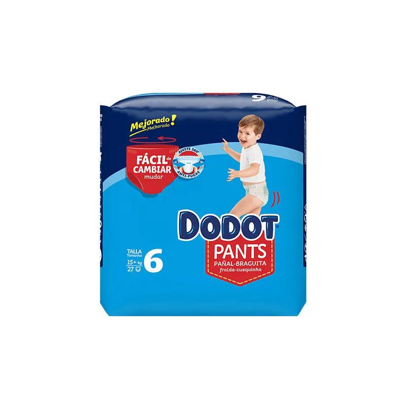 Dodot P Dodot Pants Talla 6 27 Uds