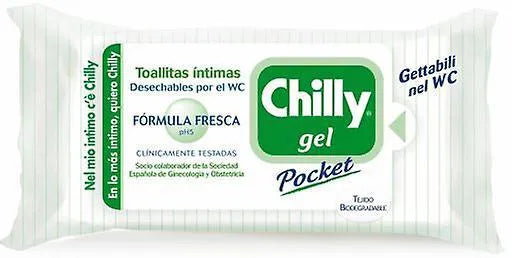 Chilly Lingettes Intimes Formule Fraîche Ph5 12 Unités - Batty Beauty