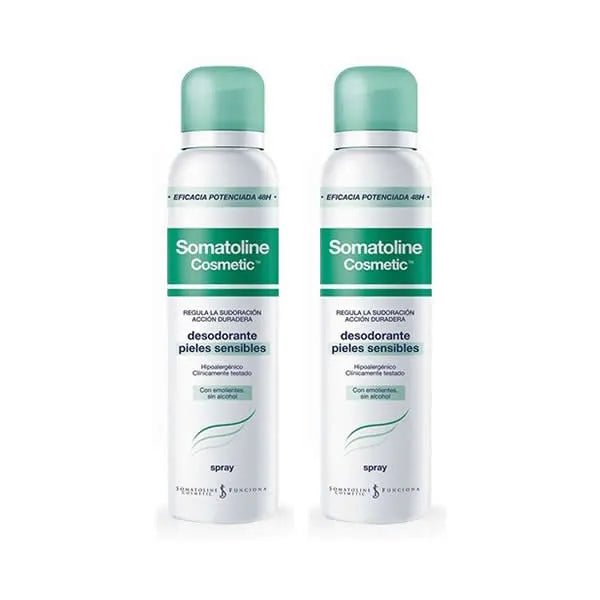 Somatoline Cosmetic Pack Déodorants Hyper Transpiration 2x75ml - Batty Beauty