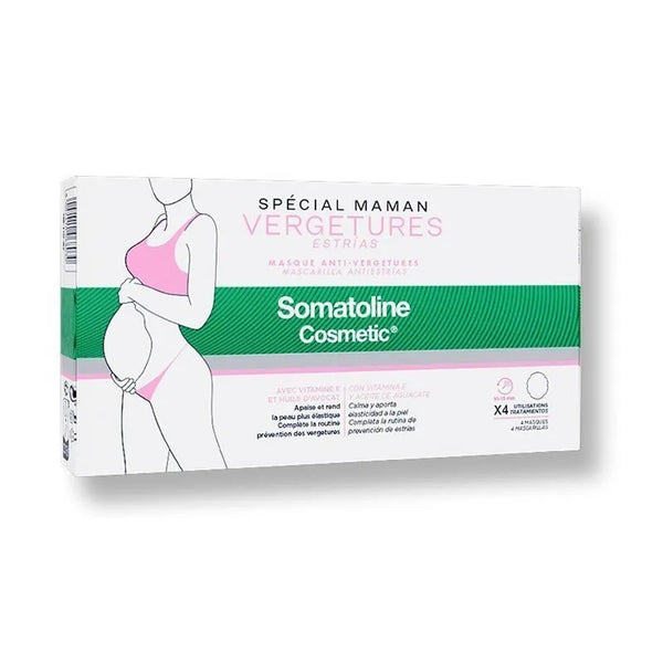 Somatoline Masque Spécial Anti-Stries pour Mamans 4 Unités - SOMATOLINE
