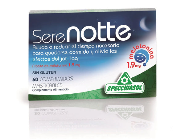 Specchiaso Serenotte 60 Comp - Melatonina 1,9 Mg - Batty Beauty