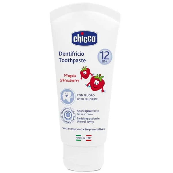 Chicco Toothpaste With Fluoride 12m+