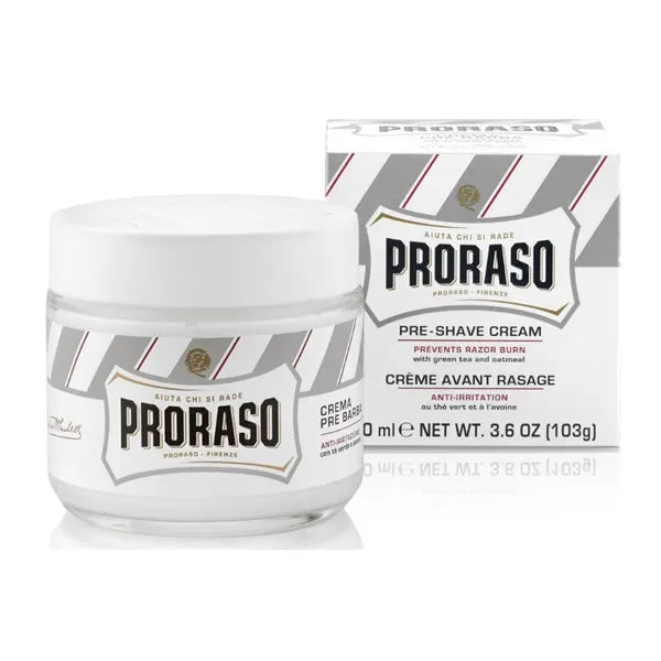 Proraso White Crème Avant Rasage Peau Sensible 100ml
