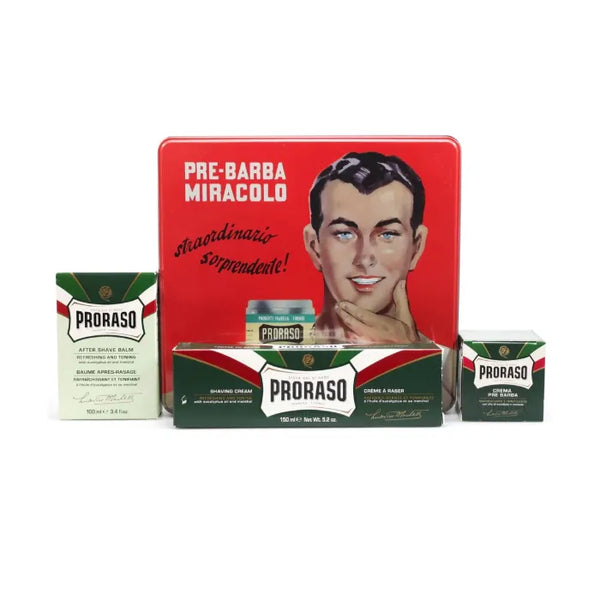 Proraso Vintage Gino Coffret 4 Produits - Batty Beauty