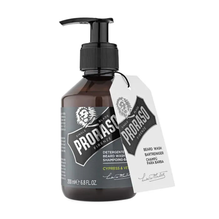 Proraso Shampooing Barbe Cypress Vetyver