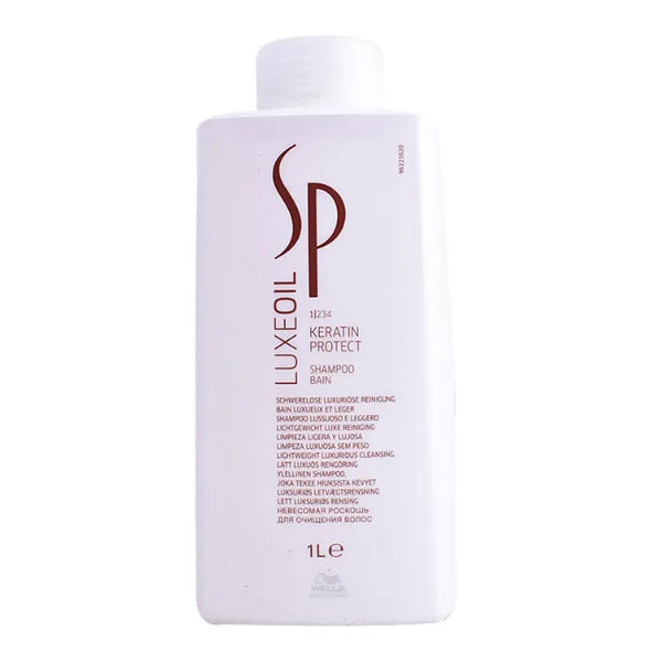 Wella Sp Luxeoil Keratin Protect Shampooing 1000ml - Batty Beauty