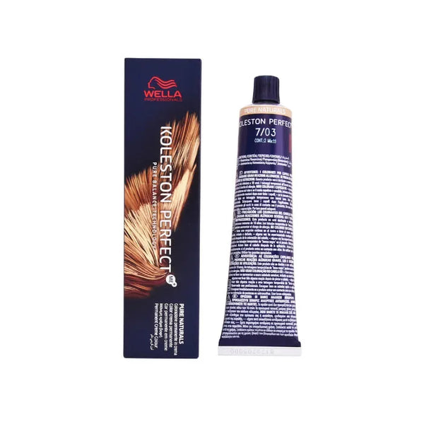 Wella Koleston Perfect Me+ 7/03 Pure Naturals 60ml - WELLA