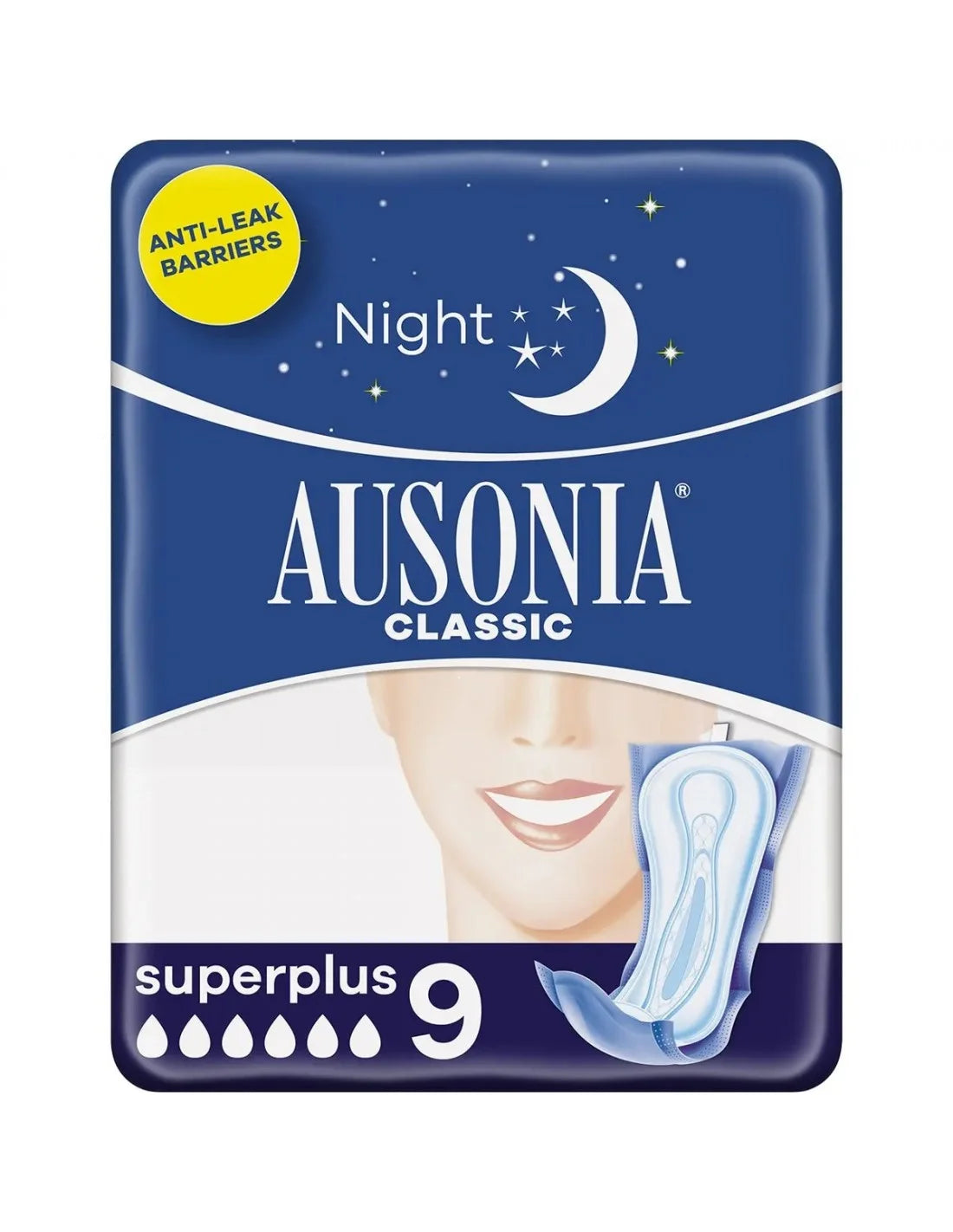Ausonia C Ausonia Azul Noche Superplus 9 Uds