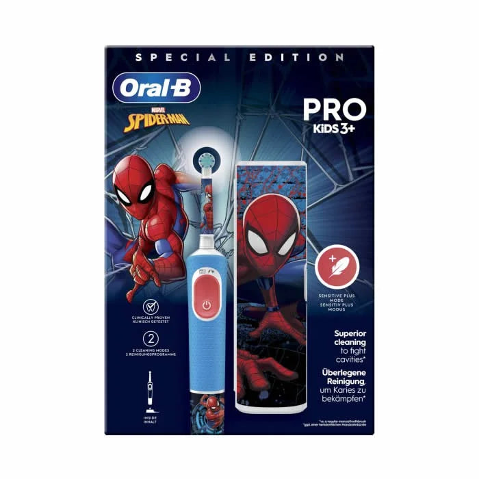Oral-B Oral B Pro Kids 3+ Cepillo Electrico Spiderman Special Edition