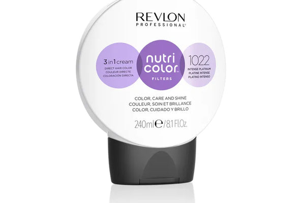 Revlon - Nutri Color Filters Toning 240ml - 1022 Intense Platinum - REVLON