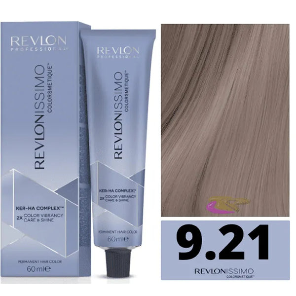 Revlon Revlonissimo Colorsmetique 9,21 Very Light Blonde Iris Ash 60ml - REVLON