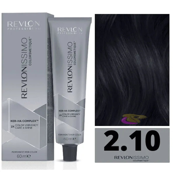 Revlon Revlonissimo Colorsmetique 2,10 Bluish Black 60ml - Batty Beauty
