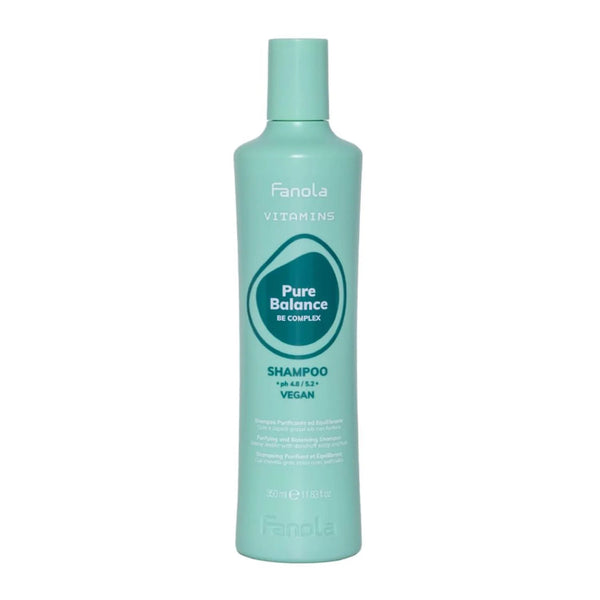 Fanola Vitamins Pure Balance Champu Vegano 350ml - Batty Beauty