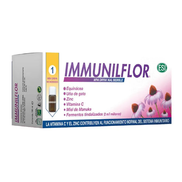 Trepatdiet Immunilflor Mini Drink 12 Viales - Batty Beauty