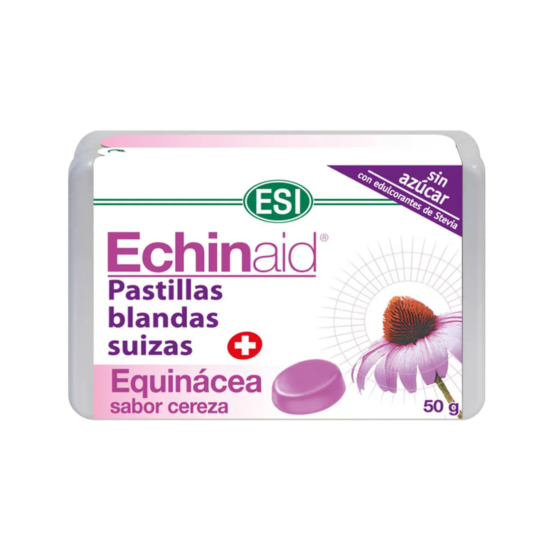 Esi Trepatdiet Echinaid Pastillas Blandas Cereza