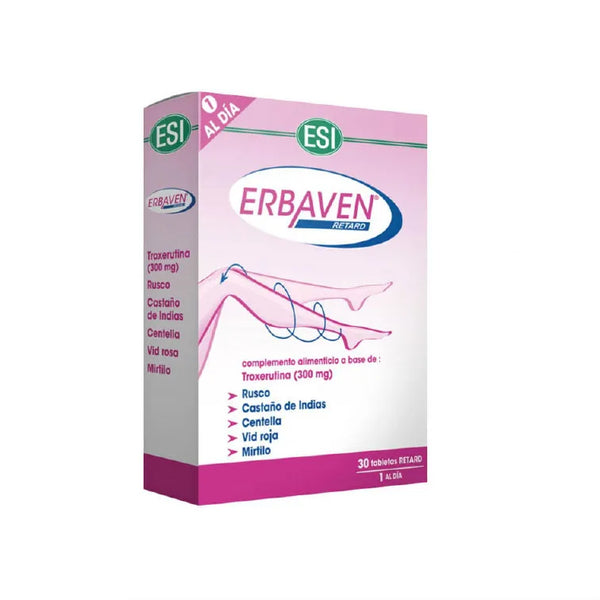 Esi Erbaven Retard 30 Comprimés - Batty Beauty