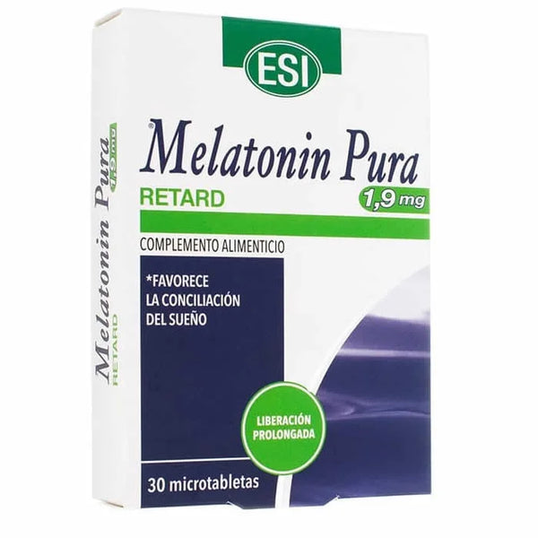 ESI Pure Melatonin Retard 1.9 mg 30 Capsules - Batty Beauty