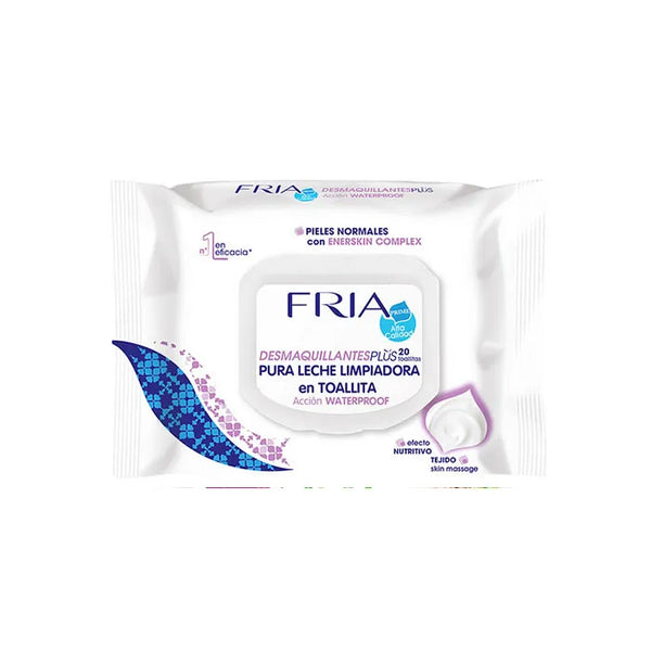 Fria Desmaquillantes Plus Makeup Remover Wipes 20 Wipes - Batty Beauty