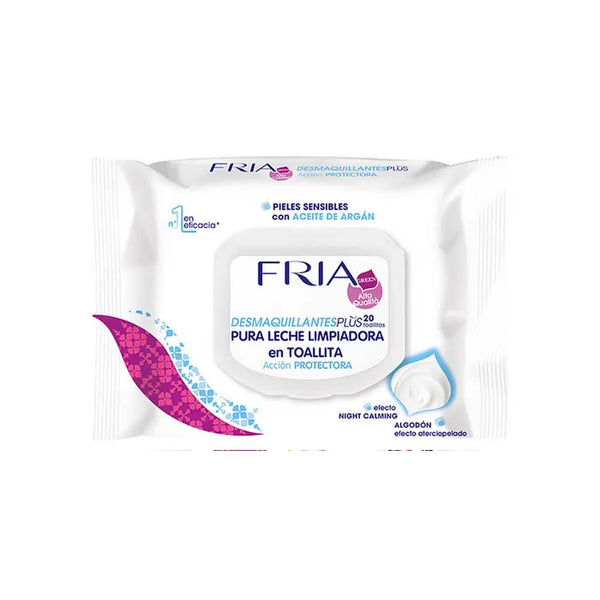 Fria Desmaquillantes Plus Calming Makeup Remover Wipes 20 Wipes - Batty Beauty