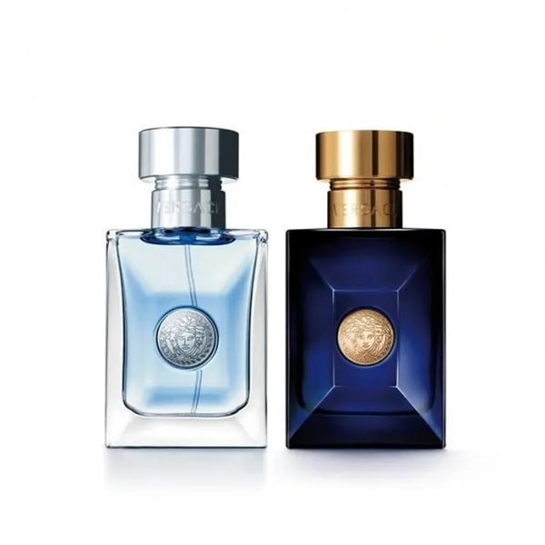 Versace Dylan Blue Man + Pour Homme Eau De Toilette Set 2 Pieces 30ml - Batty Beauty