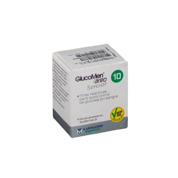 Menarini Glucomen Areo Sensor Glucosa 10 Tiras - Batty Beauty