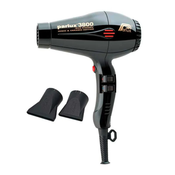 Parlux Sèche Cheveux 3800 Ionic Ceramic Black - Batty Beauty