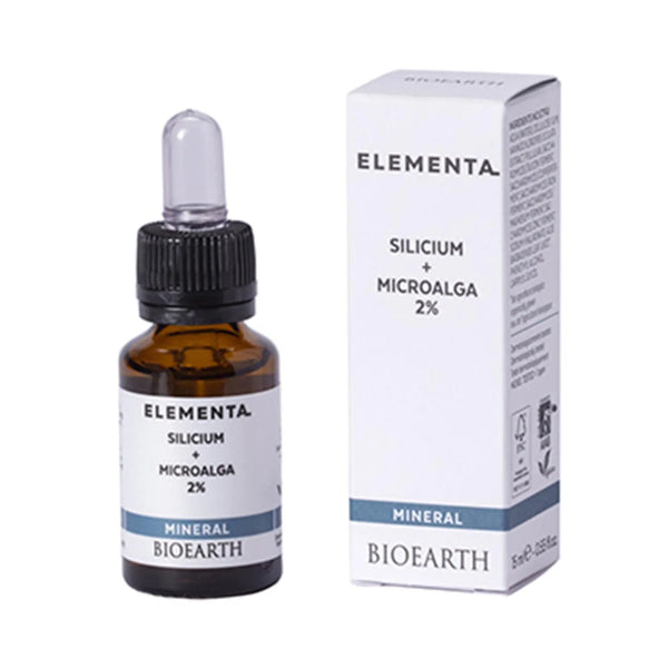 Bioearth Elementa Concentrado Mineral Silicium Microalga 15ml - Batty Beauty