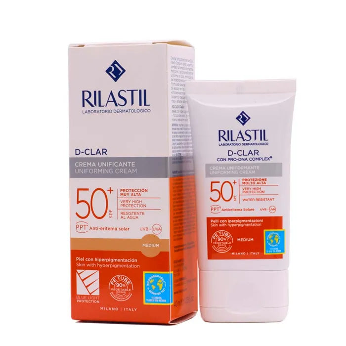 Rilastil D-Clar Spf50+ Crème Unifiante Moyenne