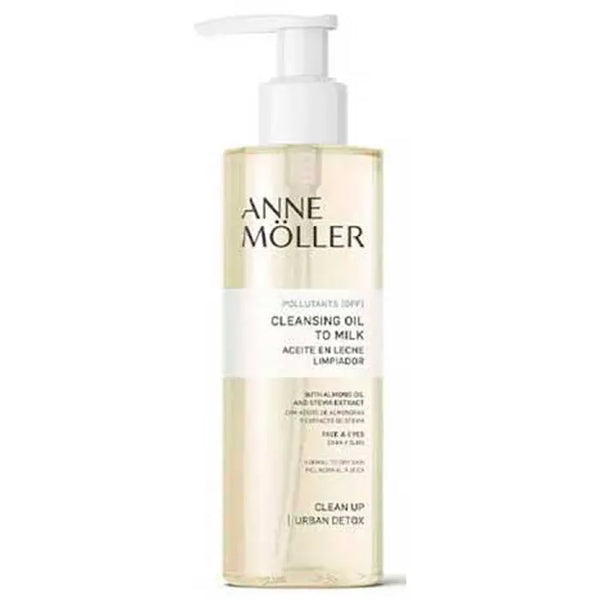 Anne Möller An Clean Up Cleansing Oil To Milk 200ml - Batty Beauty