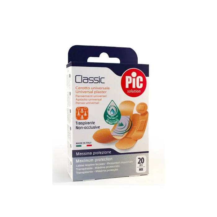 Pic Solution Pic Classic Pansement Traditionnel Mix 20 Unités