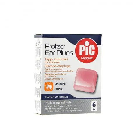 Pic Protect Tapones Para Oídos Silicona Moldeable 6 Unidades Pic Solution - Batty Beauty
