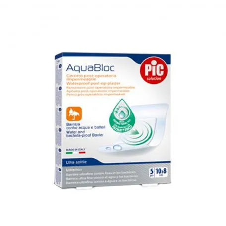 Pic Aquabloc Post Op Antibactérien Pansement Stérile 10 X 8 Cm 5 Cm 5 - Batty Beauty