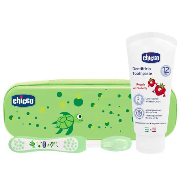 Chicco Oral Vert 12m+ Coffret 2 Produits - Batty Beauty