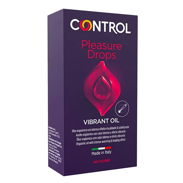 Control Pleasure Drops Huile Vibrante 10ml - Batty Beauty