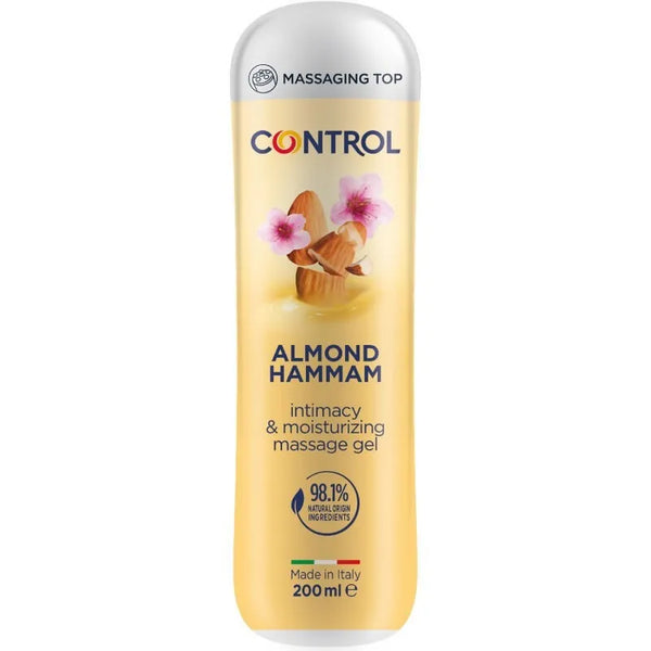 Control Gel de Massage au Lait d'Amande 200ml - Batty Beauty