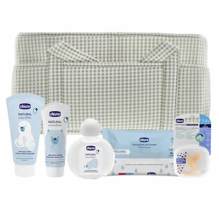 Chicco Green MimosBox Organizer Basket Coffret 3 Produits