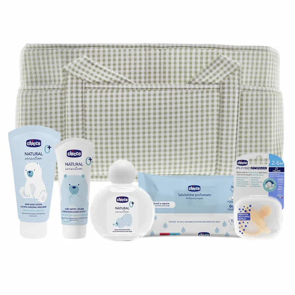 Chicco Green MimosBox Organizer Basket Coffret 3 Produits - Batty Beauty