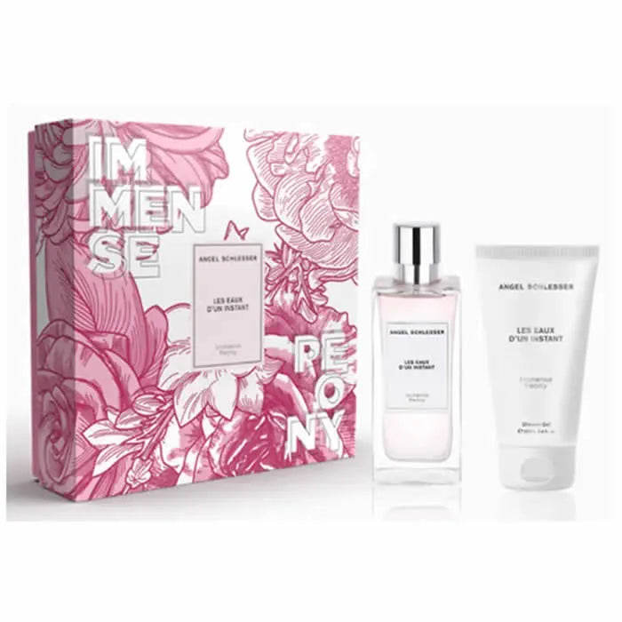 Angel Schlesser Les Eaux D'Un Instant Immense Peony Eau De Toilette Coffret 2 Produits