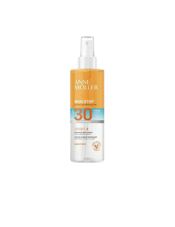 Anne Möller Anne Moller Non Stop Sport Biphasic Body Spf30 @ 150ml - Batty Beauty