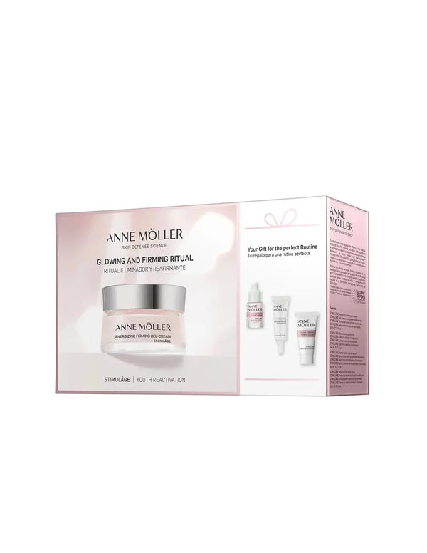 Anne Möller Stimulâge Ritual Iluminador y Reafirmante Gel Crema Estuche 4 Piezas - Batty Beauty