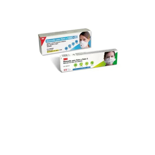 3m Small Dust and Pollen Mask 3 pcs - Batty Beauty