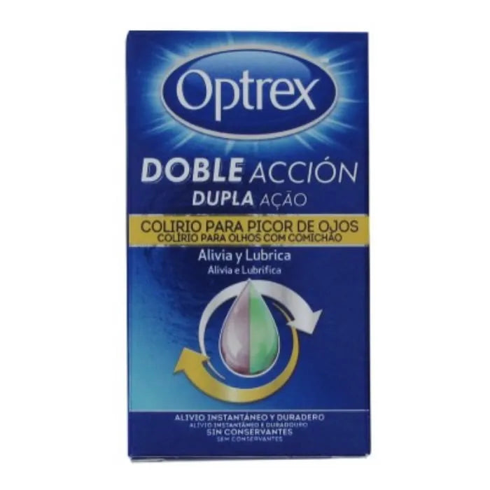 Optrex Doble Acción Splash Gouttes Démangeaison Yeux
