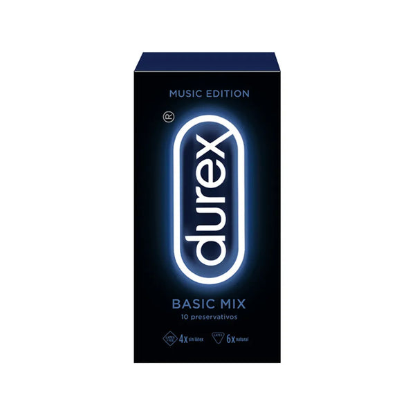 Durex Edition Musicale Basic Mix 10 Pcs - Batty Beauty