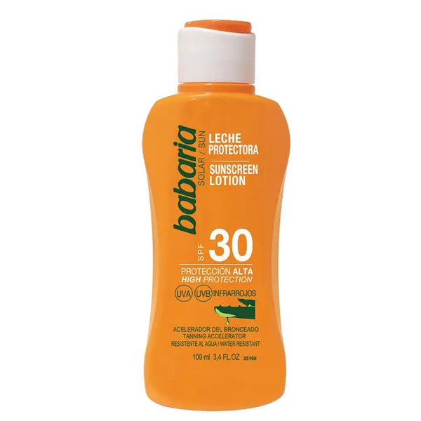 Babaria Sunscreen Lotion With Aloe Vera Spf30 200ml - Batty Beauty