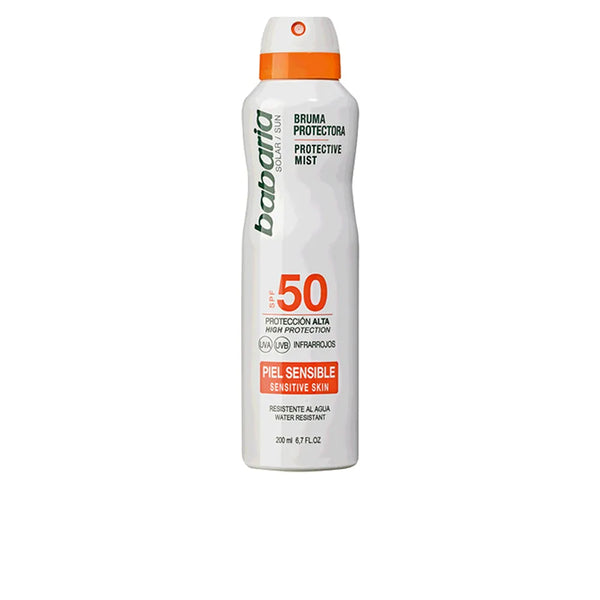 Babaria Brume Protectrice Spf50 Peaux Sensibles 200ml - Batty Beauty