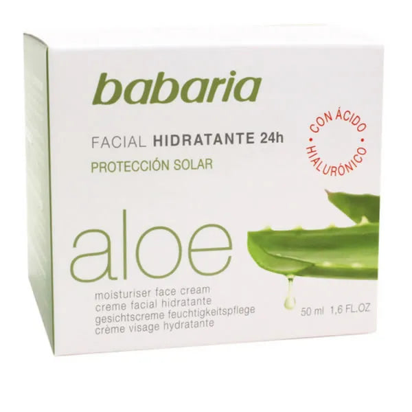Babaria Aloe Vera Face Cream 50ml - Batty Beauty
