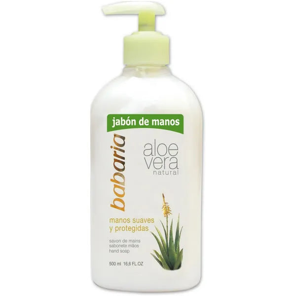 Babaria Savon Liquide Mains Aloe Vera 500ml - BABARIA