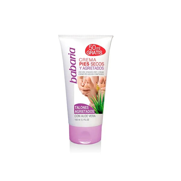 Babaria Foot Cream For Dry Cracked Feet 150ml - Batty Beauty