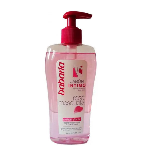Babaria Intimate Hygiene Soap Rosehip Oil 300ml - Batty Beauty